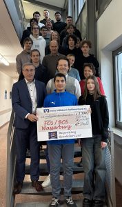 Bürgerstiftung Rosenheimer Land unterstützt unsere Schule mit 1.500 Euro bei Potentialanalyse